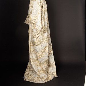 1970s Flowered Japanese Kimono
